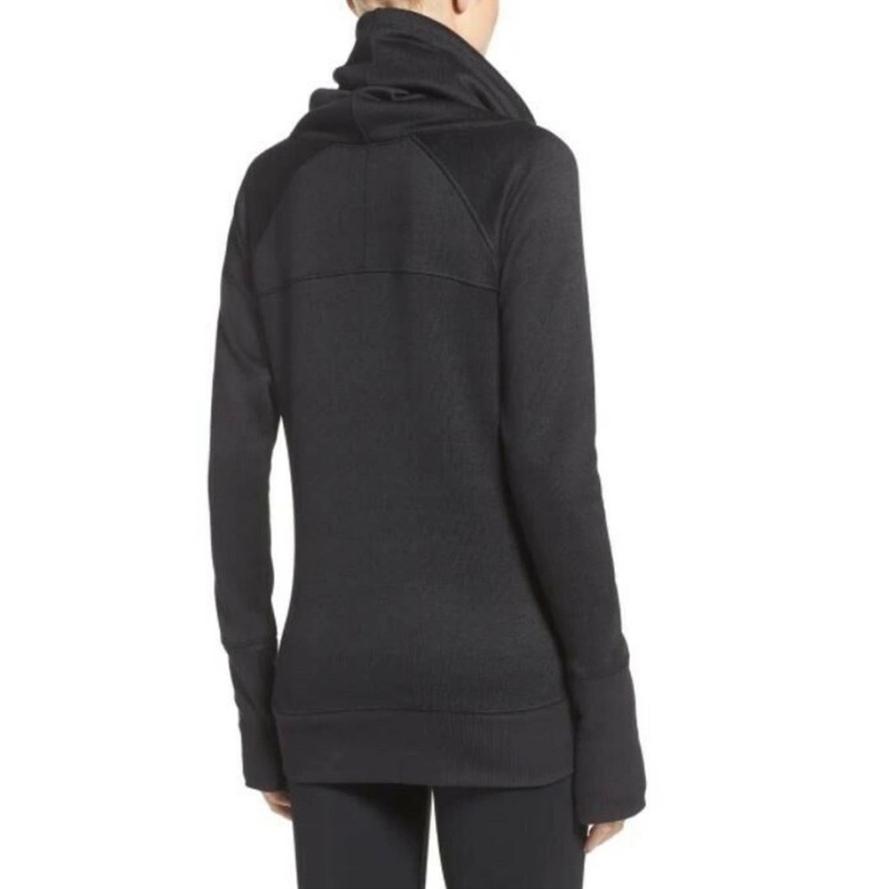Zella pullover twisted cowl neck sweatshirt, medium - Picture 3 of 7